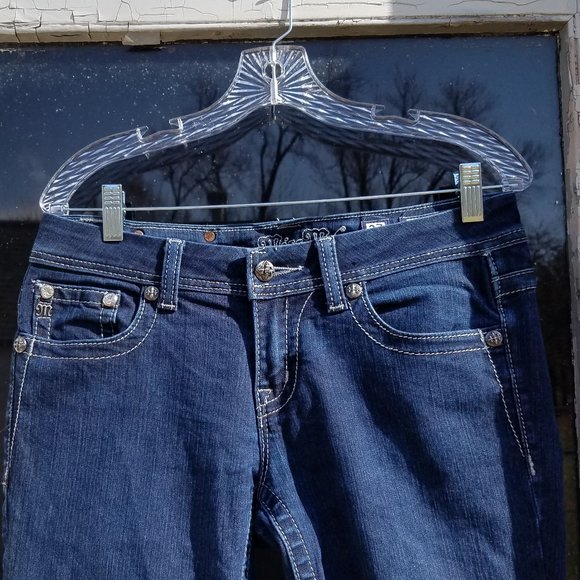 Miss Me JE5731E2L Easy Boot Sequined Jeans - 27 X 33 - Picture 8 of 16